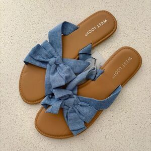 West Loop Chambray Sandals